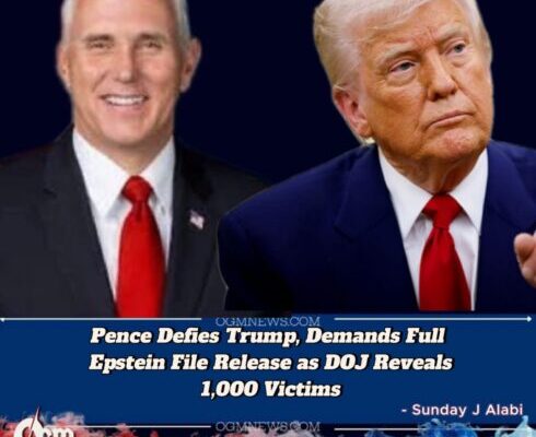 PENCE CALLS FOR FULL RELEASE OF EPSTEIN FILES, DEFIES TRUMP’S CLAIMS OF “DEMOCRAT HOAX”