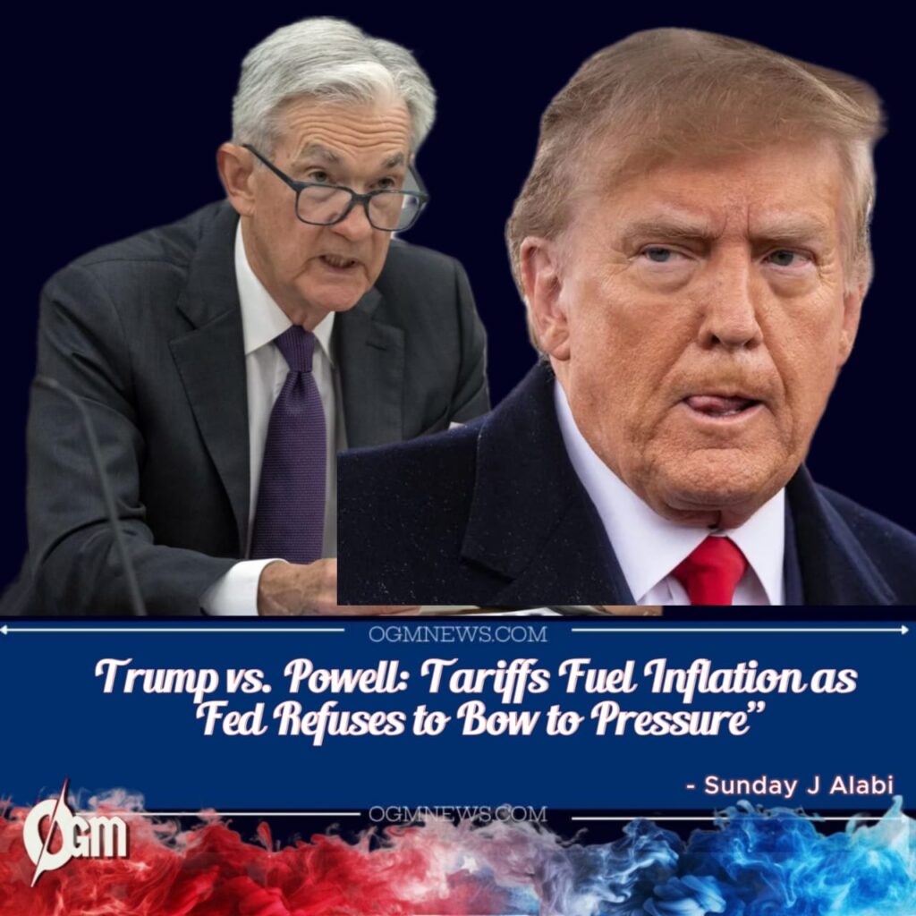 Powell Blames Trump Tariffs for Blocking Rate Cuts — White House Fires Back”