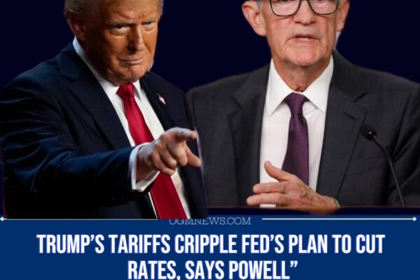 Powell Blames Trump Tariffs for Blocking Rate Cuts — White House Fires Back”