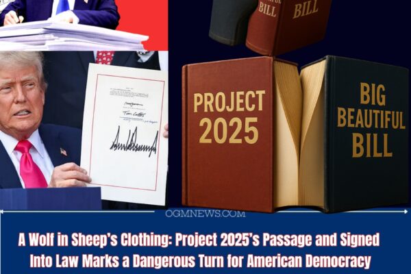 The Great American Hijack: Trump Signs Project 2025 Masked as a Big Beautiful Bill — Declaring War on the People