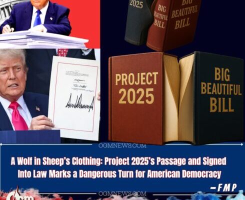 The Great American Hijack: Trump Signs Project 2025 Masked as a Big Beautiful Bill — Declaring War on the People