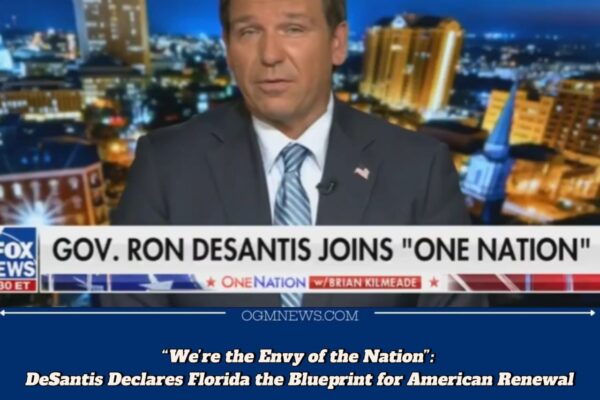 Florida Governor Ron DeSantis: “Other Governors Are Calling Me—They Want to Be Like Florida”