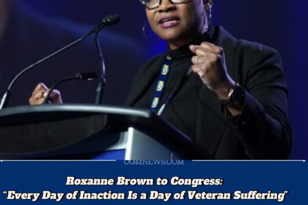 Vice President (USW) Roxanne Brown Leads Protest Against Trump’s VA Cuts: “Lives Are at Stake”