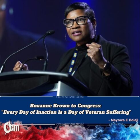 Vice President (USW) Roxanne Brown Leads Protest Against Trump’s VA Cuts: “Lives Are at Stake”