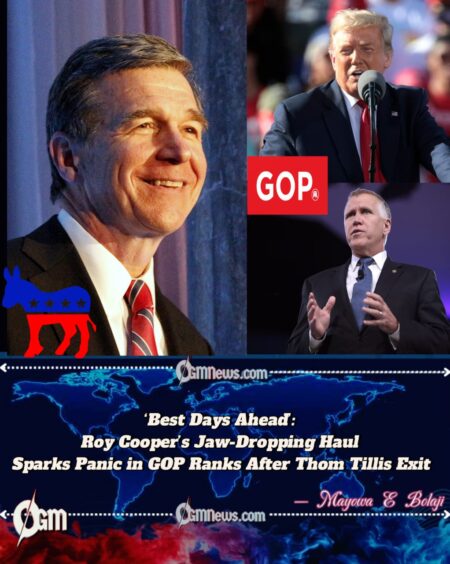 Democratic Senate Aspirant Roy Cooper’s $3.4M Fundraising Tsunami Threatens to Flip North Carolina and Crush Trump’s Senate Agenda