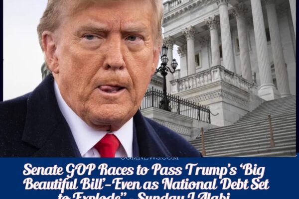 Senate Holds Marathon Overnight Votes on Trump’s ‘Big Beautiful Bill’ as GOP Races Against July 4 Deadline