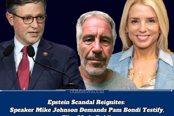 Speaker Mike Johnson Breaks with Trump, Demands Full Epstein Files—Summons AG Bondi to Testify