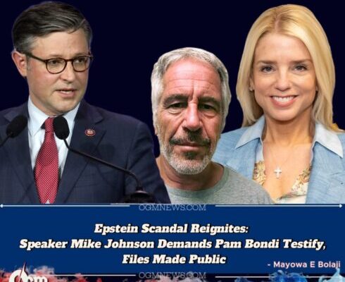 Speaker Mike Johnson Breaks with Trump, Demands Full Epstein Files—Summons AG Bondi to Testify
