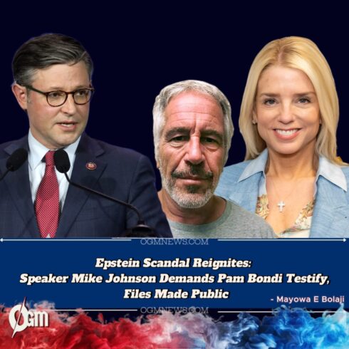 Speaker Mike Johnson Breaks with Trump, Demands Full Epstein Files—Summons AG Bondi to Testify