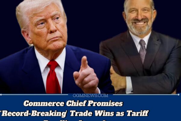 TRUMP TRADE BLITZ: COMMERCE SECRETARY PREDICTS “WEEKS FOR THE RECORD BOOKS” AS TARIFF DEADLINE LOOMS