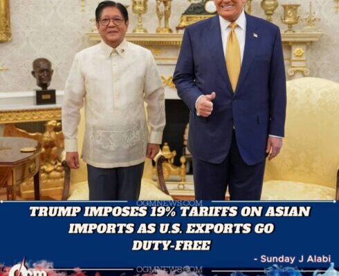 TRUMP SEALS TRADE DEALS WITH PHILIPPINES, INDONESIA AT 19% TARIFF RATE