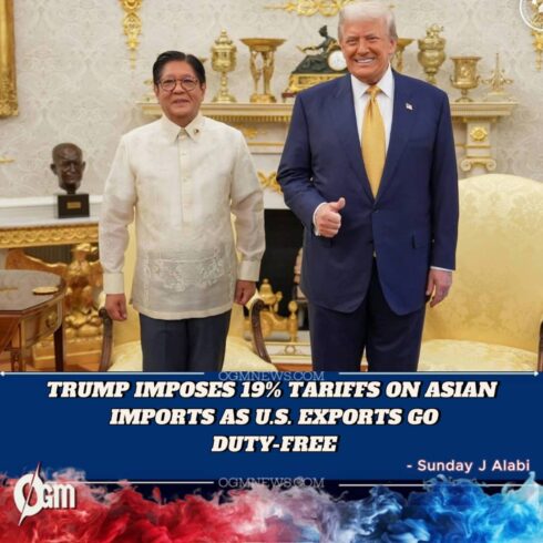 TRUMP SEALS TRADE DEALS WITH PHILIPPINES, INDONESIA AT 19% TARIFF RATE