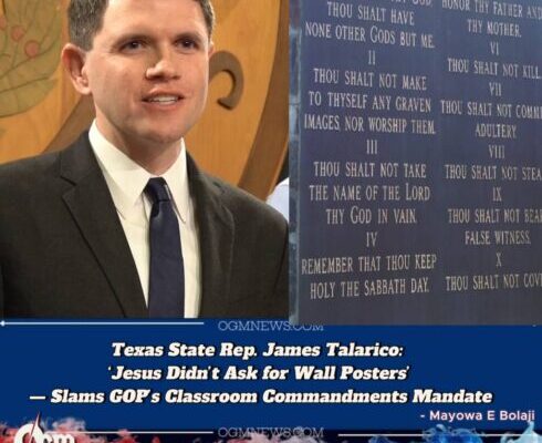 Rep. James Talarico Blasts Ten Commandments Law: ‘This Is Christian Nationalism, Not Education