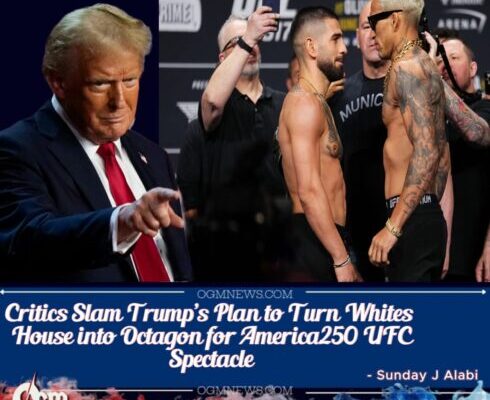 Trump Unveils Plans to Host UFC Fight at the White House for America’s 250th Anniversary