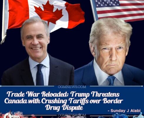 Trump Slaps 35% Tariffs on Canada, Blames Ottawa for Fentanyl Crisis in Explosive Move
