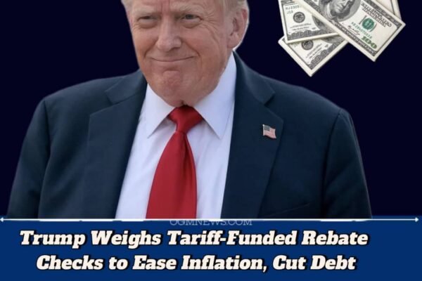 Trump Floats Tariff-Funded Rebate Checks for Americans Amid Soaring National Debt
