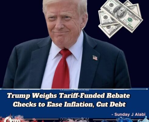 Trump Floats Tariff-Funded Rebate Checks for Americans Amid Soaring National Debt