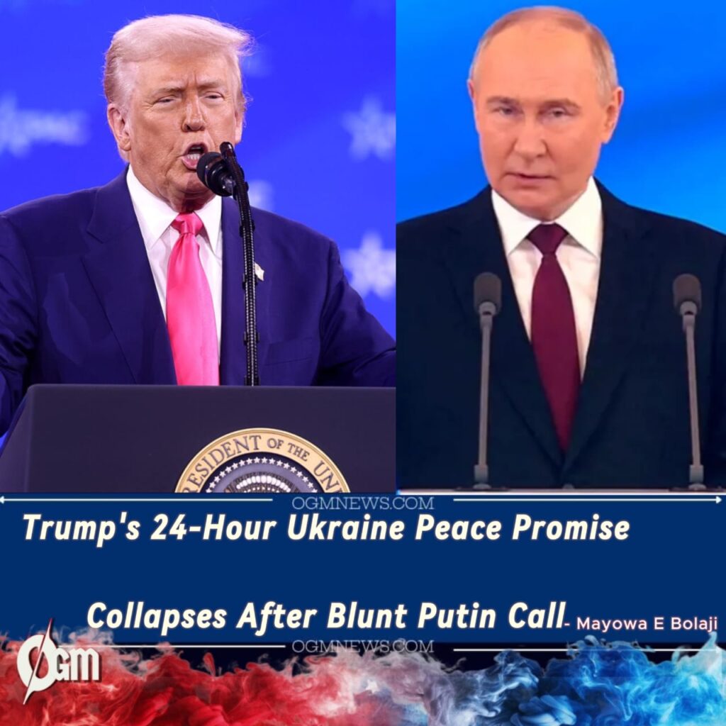 Donald Trump’s Putin Call Backfires: No Signs Kremlin Will End Ukraine War