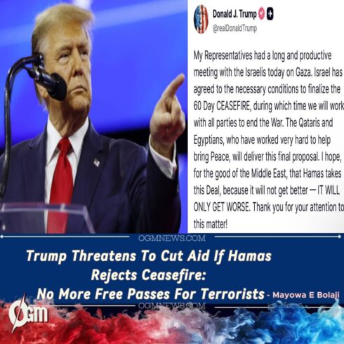 Donald Trump Brokers Gaza Truce, But Blames Hamas for “Every Dead Child” in Fiery Address