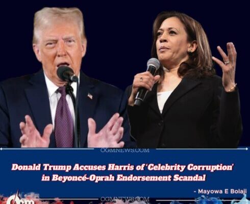 Donald Trump Demands Kamala Harris Be Jailed Over Alleged $11M Beyoncé and $3M Ophra Bribes