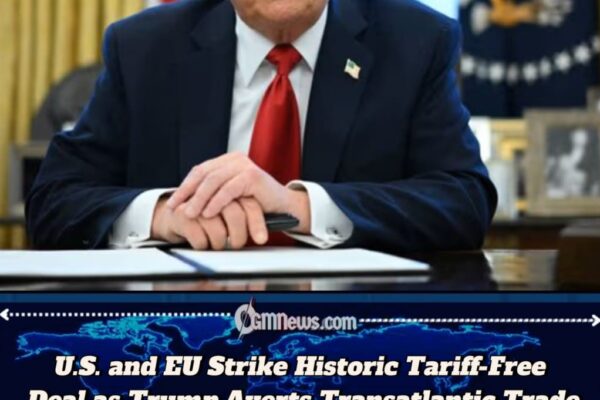 Trump Clinches Major U.S.–EU Trade Deal, Avoids Tariff War Ahead of Looming Deadline