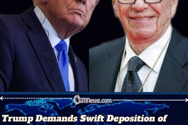 Trump Urges Court to Fast-Track Murdoch Testimony in $10bn Epstein Defamation Suit