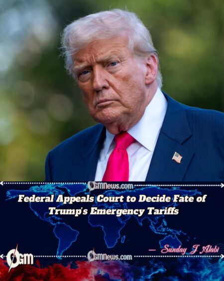 Trump’s Emergency Tariffs Face Crucial Test at Federal Appeals Court