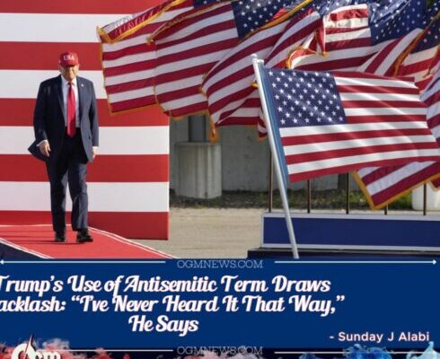 Trump Faces Backlash for Using Antisemitic Term in Iowa Speech, Says He Was Unaware of Offensive Meaning