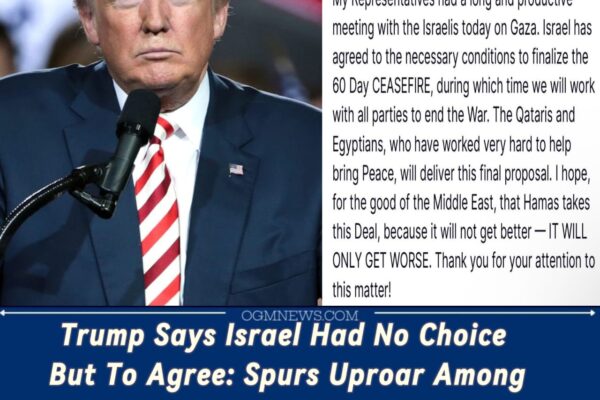 Donald Trump Brokers Gaza Truce, But Blames Hamas for “Every Dead Child” in Fiery Address