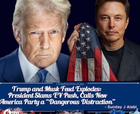 Trump Slams Musk’s ‘America Party’ as “Ridiculous,” Says Third Party Would Sow Confusion