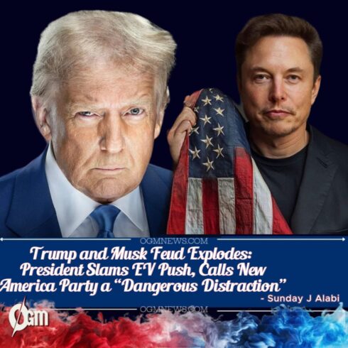 Trump Slams Musk’s ‘America Party’ as “Ridiculous,” Says Third Party Would Sow Confusion