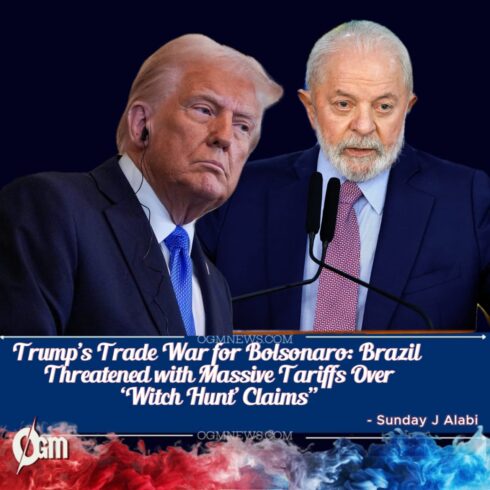 Trump Threatens Brazil with 50% Tariff Over Bolsonaro Prosecution, Escalating Global Trade Tensions