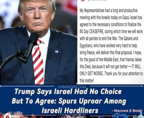 Donald Trump Brokers Gaza Truce, But Blames Hamas for “Every Dead Child” in Fiery Address