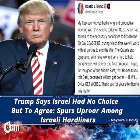 Donald Trump Brokers Gaza Truce, But Blames Hamas for “Every Dead Child” in Fiery Address