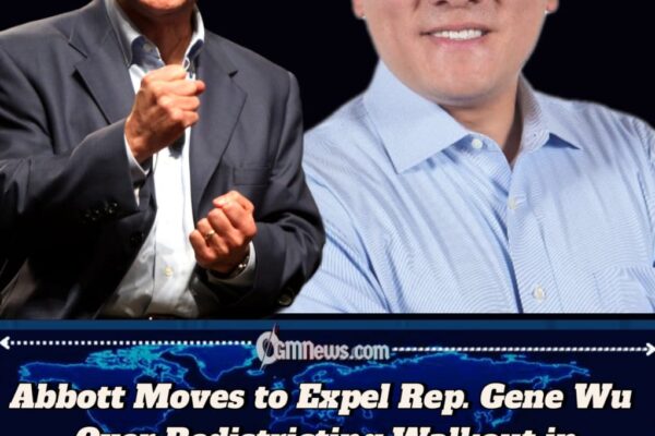 Abbott Sues to Oust Rep. Gene Wu in Explosive Redistricting Standoff