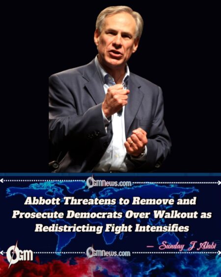 Abbott Threatens Ouster and Criminal Charges for Absent Texas Democrats