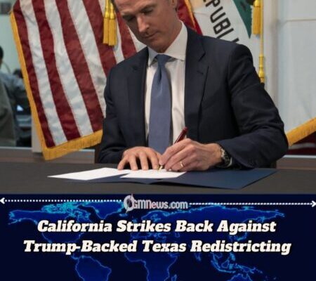 California Governor's signature sets stage for November ballot battle that could reshape congressional control