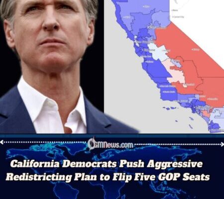 Newsom Backs Redistricting Gamble as California Becomes Battleground for House Control