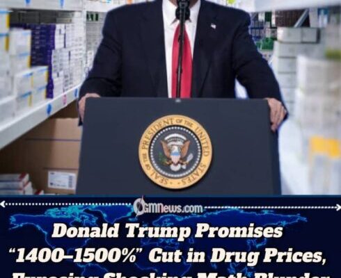 Donald Trump Faces Outrage After Claiming Impossible Drug Price Reduction Percentages