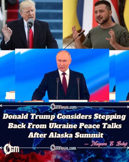 Donald Trump Spurs Global Earthquake as He Weighs Pullback From Ukraine Peace Talks After ‘Smashing’ Alaska Summit