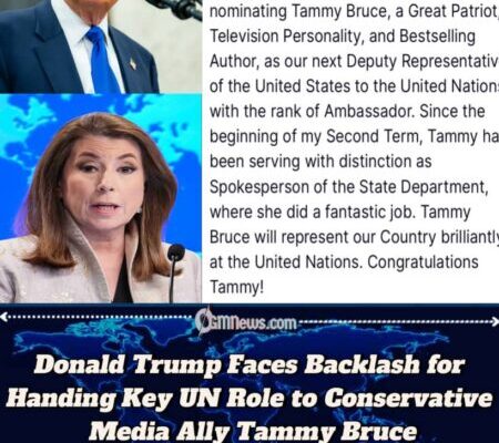 Donald Trump Accused of Turning Diplomacy into Talk Show Politics with Tammy Bruce Nomination
