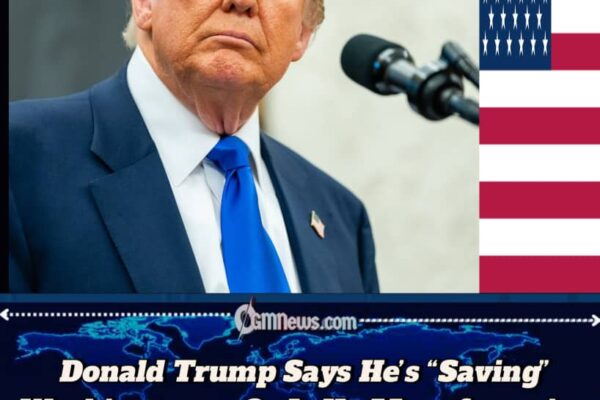 Donald Trump Wants to Seize DC Police — Is This a Sharp Rescue or the First Step Toward Martial Law?