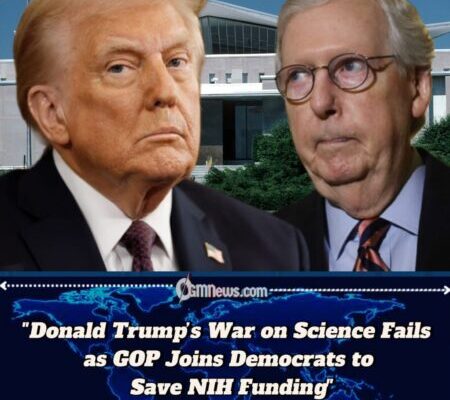 "Donald Trump Tries to Gut NIH Budget — Senate Fires Back with $400 Million Boost"