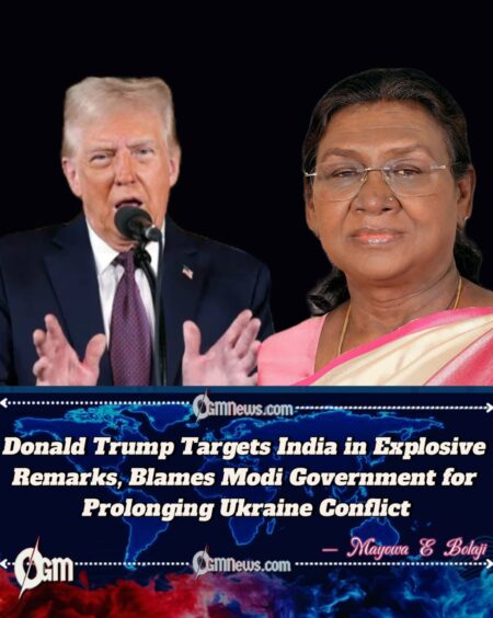 Donald Trump Vows 'Very Substantial' Tariffs on Indian Exports Over Ukraine-Russia Links