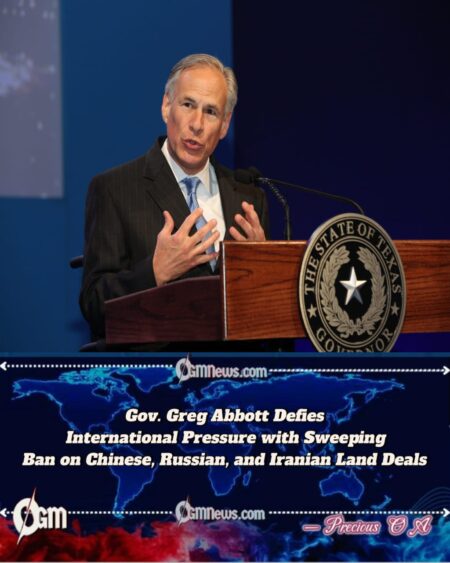 GOV. GREG ABBOTT SPARKS GLOBAL BACKLASH WITH TEXAS BAN ON FOREIGN LAND PURCHASES