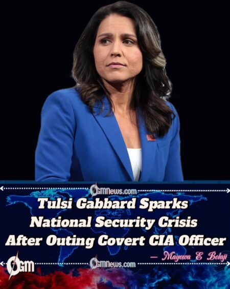 Tulsi Gabbard, Director of National Intelligence Exposes CIA Operative: Intelligence Veterans Slam ‘Reckless’ DNI