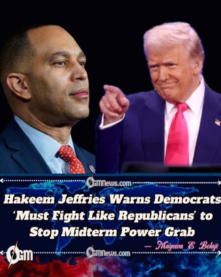 Hakeem Jeffries Accuses GOP of ‘Stealing Democracy’ Through Texas Gerrymandering Scheme