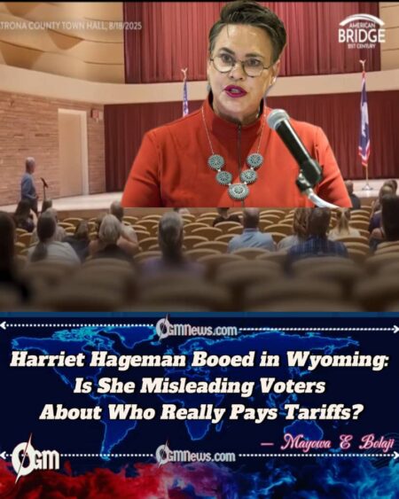 Rep. Harriet Hageman Faces Angry Crowd: Has Her Loyalty to Trump’s Tariff Policies Backfired?