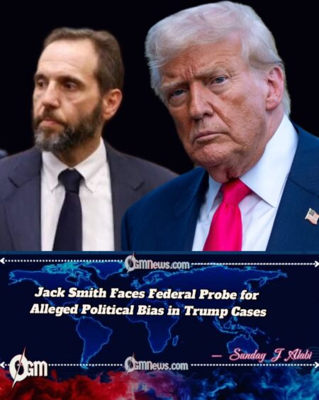 Ex-Prosecutor Jack Smith Under Federal Investigation for Alleged Political Meddling in Trump Cases