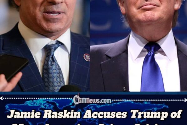 Jamie Raskin Slams Trump’s ‘Fascist Hostile Takeover’ of D.C. Police, Warns Democracy Is on the Line